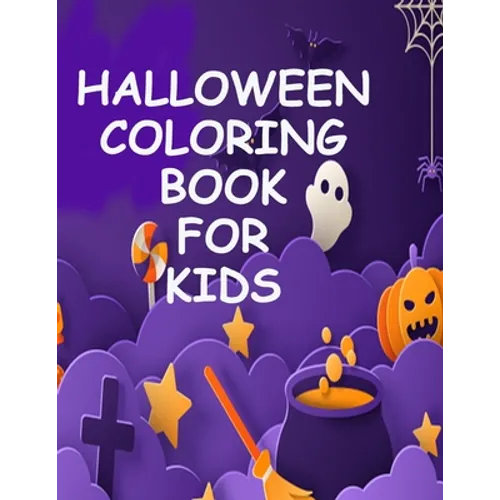 Halloween coloring book for kids: Dover coloring book