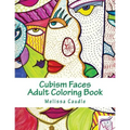 Cubism Faces: Adult Coloring Book