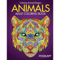 Adult Coloring Book: Animals: Calming Animal Designs