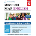 Missouri Assessment Program Test Prep: Grade 5 English Language Arts Literacy (ELA) Practice Workbook and Full-length Online Assessments: MAP Study Gu