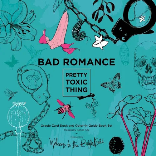Bad Romance: PRETTY TOXIC THING - Oracle Card Deck Color-in Instruction Guide