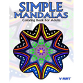 Simple Mandalas Coloring Book For Adults: Easy Mandala Patterns for Beginner or Kid
