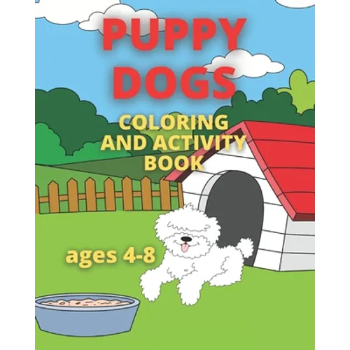Puppy Dogs Coloring and Activity Book