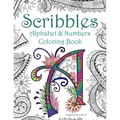 Scribbles: Alphabet and Numbers Coloring Book