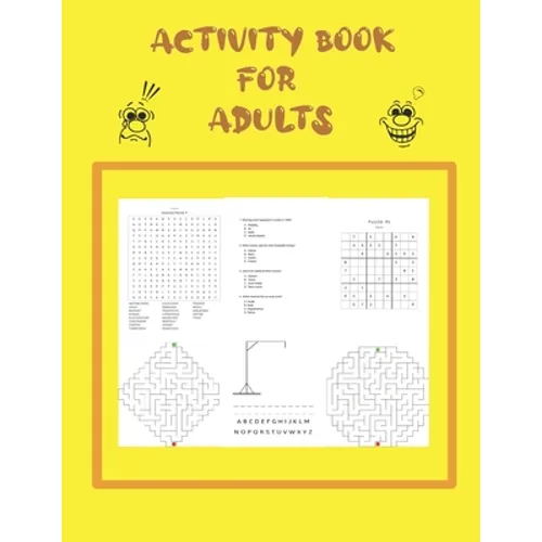 activity book for adults