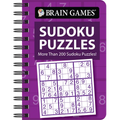 Brain Games - To Go - Sudoku Puzzles: More Than 200 Sudoku Puzzles! (Purple)