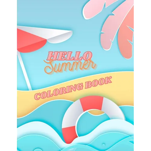 Hello Summer Coloring Book