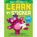 Learn by Sticker: Beginning Phonics: Use Phonics to Create 10 Friendly Monsters!