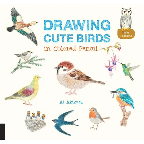Drawing Cute Birds in Colored Pencil