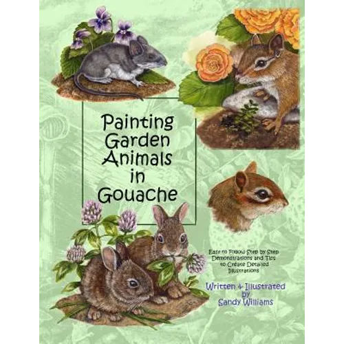 Painting Garden Animals in Gouache