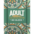 Adult Coloring Book no Bleed: Adult Mandala Animal and Flower, Fun Easy Inspiration Design and Relaxing Coloring Page