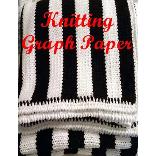 Knitting Graph Paper: Letter Format 8.5"x11"