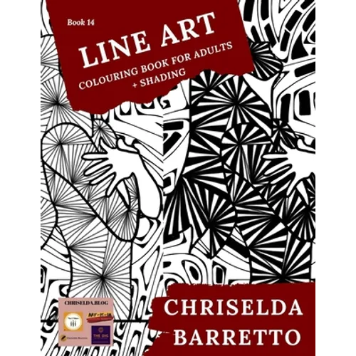 Line Art: Colouring Book For Adults