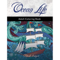 Ocean Life: Adult Coloring Book