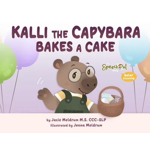 Kalli the Capybara Bakes a Cake