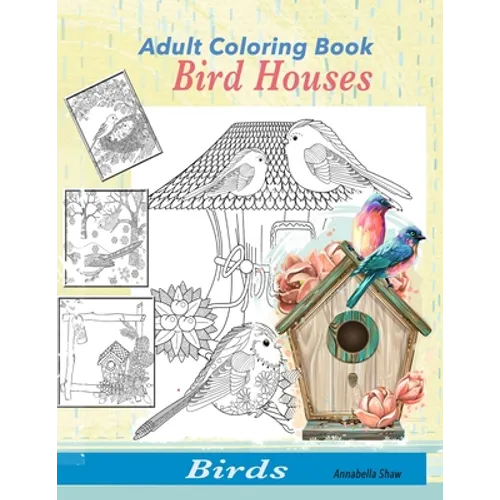 Birds Adult Coloring Book: Bird Coloring Books