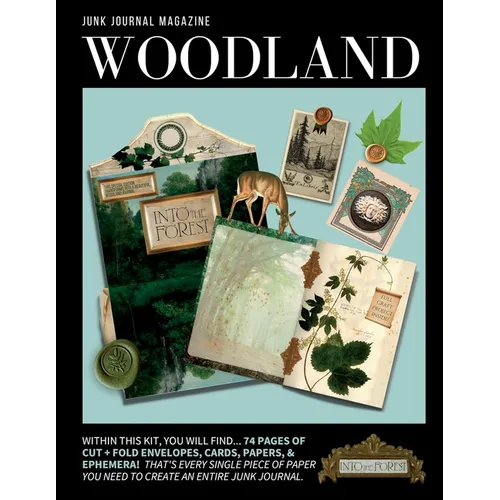 Junk Journal Magazine - Woodland