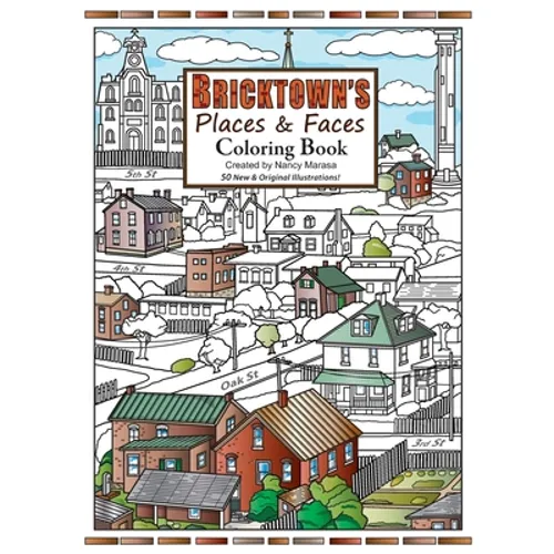 Bricktown's Places & Faces Coloring Book