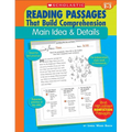 Reading Passages That Build Comprehension: Main Idea and Details Grades 2-3