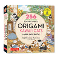 Origami Kawaii Cats Paper Pack Book: 256 Double-Sided Folding Sheets (Includes Instructions for 8 Models)