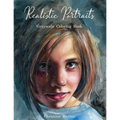 Realistic Portraits Grayscale Coloring Book
