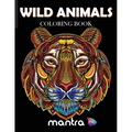 Wild Animals Coloring Book: Coloring Book for Adults: Beautiful Designs for Stress Relief, Creativity, and Relaxation