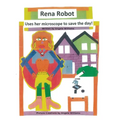 Rena Robot Uses Her Microscope to Save the Day!