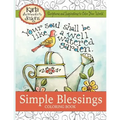 Simple Blessings: Coloring Designs to Encourage Your Heart