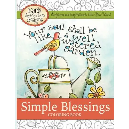 Simple Blessings: Coloring Designs to Encourage Your Heart