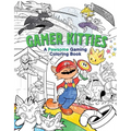 Gamer Kitties: A Pawsome Gaming Coloring Book