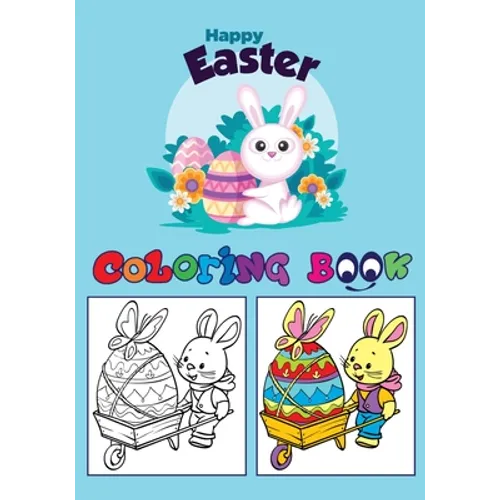 Happy Easter Coloring Book