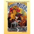 Alphonse Mucha Cross Stitch Pattern Book: Bieres de la Meuse