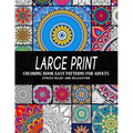 Large Print Coloring Book Easy Patterns for Adults