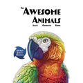 The Awesome Animals Adult Coloring Book