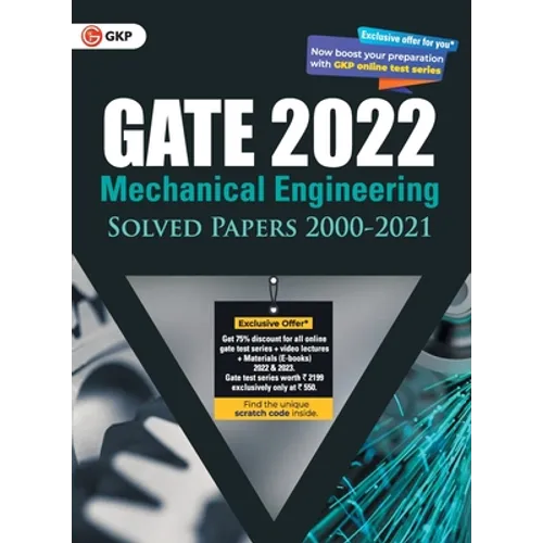GATE 2022 Mechanical Engineering - Solved Papers (2000-2021)