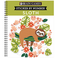 Brain Games - Sticker by Number: Sloth