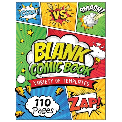 Blank Comic Book: Draw Your own Comics And Create The Best Stories