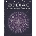 Zodiac Coloring Book for adults: Coloring Book For Adults Zodiac Signs With Relaxing Designs