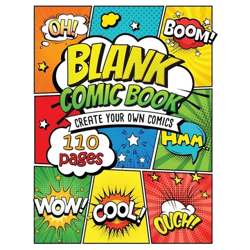 Blank Comic Book: Draw Your own Comics And Create The Best Stories