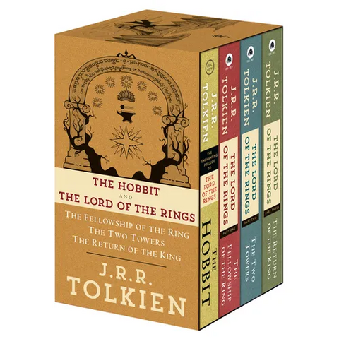 J.R.R. Tolkien 4-Book Boxed Set: The Hobbit and the Lord of the Rings: The Hobbit, the Fellowship of the Ring, the Two Towers, the Return of the King