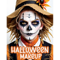 Halloween Makeup: A Beginner's Friendly Step-by-Step Guide to Easy and Professional Face Painting Instructions for Men and Teens, in Full Color