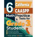 6 California CAASPP Math Practice Tests for Grade 3 Students