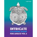 Intricate Coloring Book For Adults Vol 4