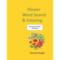 Flower Word Search and Coloring