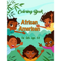 African American Coloring Book For Girls Ages 4-8