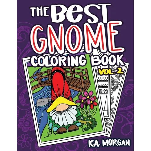 The Best Gnome Coloring Book Volume Two