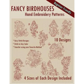 Fancy Birdhouses Hand Embroidery Patterns