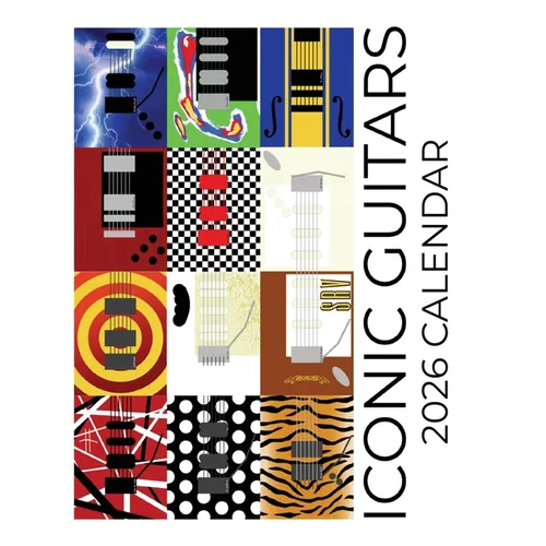 Iconic Guitars 2026 Calendar