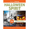 Halloween Spirit: Grayscale Coloring Book for Adults