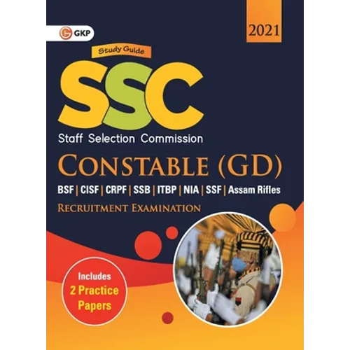 SSC 2021 Constable (GD) - Guide